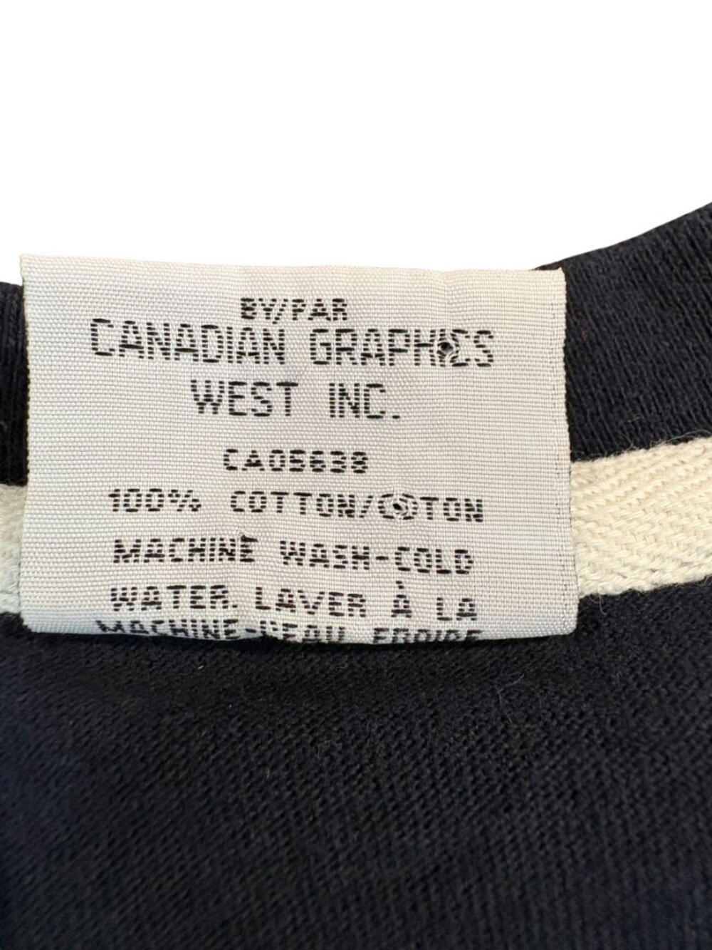 Vtg 90s Toronto Maple Leafs Shirt CGW Canadian Graphics West Size XS/Youth L - Picture 14 of 14